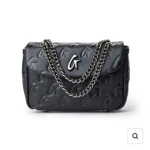 Monogram Mini Glamaholic Flap Bag - Matte Black